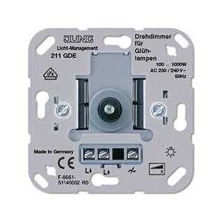 Jung 211 GDE UP-Drehdimmer 100-1000W