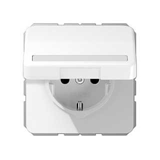 Jung CD1520BFNAKLWW SCHUKO Steckdose m.Klappd. 16A 250V CD alpinweiß