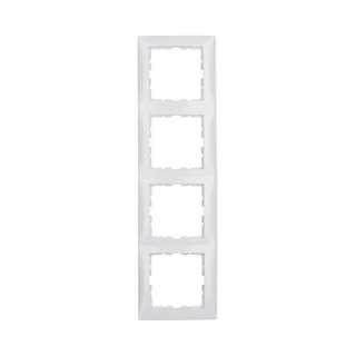 Berker 1014 89 89 Rahmen 4f S.1 pws glänzend