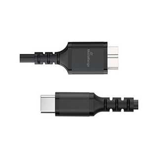 MediaRange Ladekabel USB 3.0 Micro-B auf USB-C, 50cm, sw