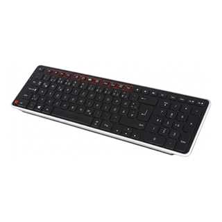 Contour Balance Tastatur wireless DE-Layout schwarz/silber retail