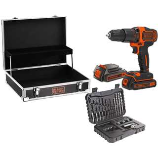Black&Decker Akku-Schlagbohrschraube BDCHD18B2FC 2x1.5Ah 18V