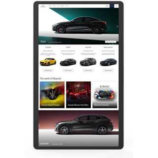 ALLNET High Performance Display 21 Zoll. Android 12. RK3588S2. NFC. PoE. HDMI In. Farbe schwarz