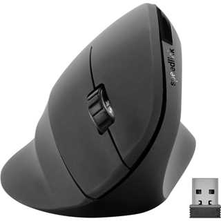Speedlink Maus PIAVO. Ergonomie Vertikal. kabellos. schwarz retail