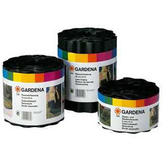 Gardena Beeteinfassung braun Rolle 15 cm hoch / 9 m lang