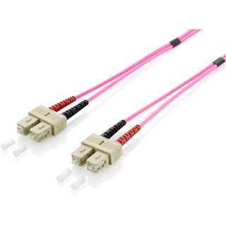 Equip LWL Patchkabel SC->SC 15.00m Multimode Duplex OM4 vi Polybeutel