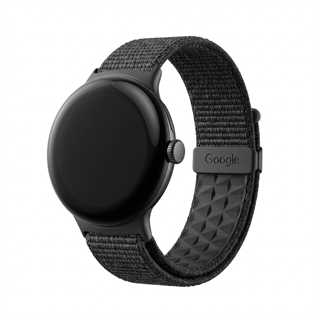 Google Pixel Watch 3 (41mm). Performance Loop Band. Obsidian