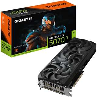 RTX 5070 Ti 16GB GIGABYTE WINDFORCE SFF GDDR7 3 Fan