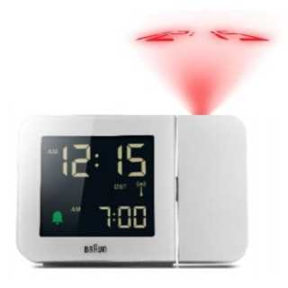 Braun BC 015 W-DCF Funk Projektionswecker wei