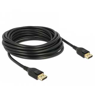 DELOCK DisplayPort Kabel 8K 60 Hz 1 m DP 8K zertifiziert