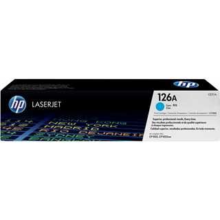 HP 126A original LaserJet Toner cartridge CE311A cyan standard capacity 1.000 pages 1-pack