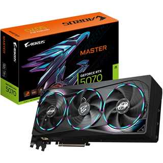RTX 5070 12GB Gigabyte Aorus Master GDDR7 3 Fan