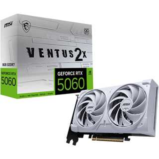 RTX 5060 8GB MSI VENTUS 2X OC GDDR7 WHITE