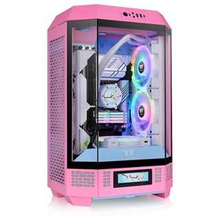 Thermaltake The Tower 300 Bubble Pink(pink. Tempered Glass)