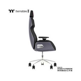 Thermaltake Argent E700 Real Leather Gaming Chair Space Gray with houndstooth fabric