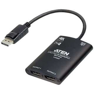 ATEN VS92DP 2-Port True 4K DisplayPort Splitter mit MST Hub