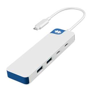 D TARGUS HyperDrive Flex 4 Port USB-C Hub Blue