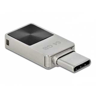 STICK DELOCK Mini USB 5Gbps USB-C Speicherstick 64GB Metallgehäuse