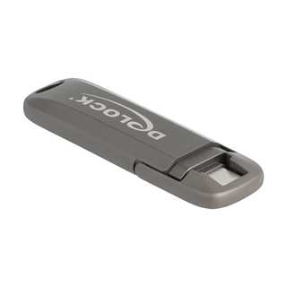 STICK DELOCK USB 20 Gbps USB-C Speicherstick 256GB Lesegeschwindigkeit 1980mB/s - Metallgehuse