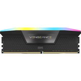96 GB Corsair DIMM 5200 (2x 48 GB) Dual-Kit (schwarz. CMH96GX5M2B5200C38. Vengeance RGB. INTEL XMP)