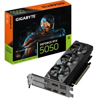 RTX 5050 8GB Gigabyte OC LOW PROFILE GDDR6