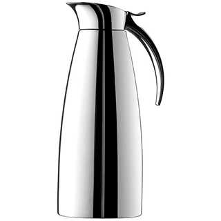 Emsa 502488 Isolierkanne, Edelstahl, 0.6 Liter, Easy Open Verschluss, Eleganza