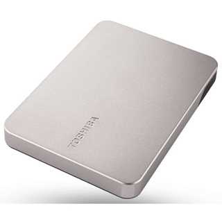 4 TB Toshiba Storage Canvio Flex (hellsilber, USB-C / USB-A)