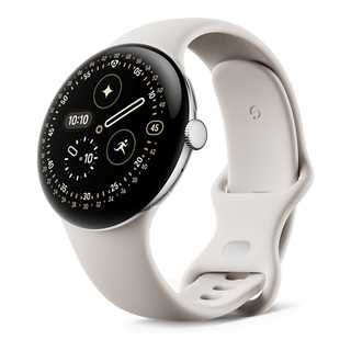 Google Pixel Watch 4 (45mm) WiFi silber/porcelain