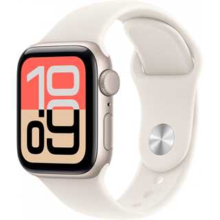 Apple Watch SE 3 Aluminium 40mm Polarstern (Sportarmband polarstern) M/L