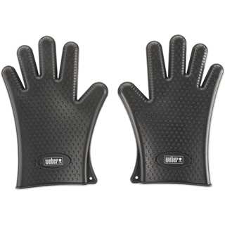 Weber 7017 Silikon Grillhandschuhe schwarz