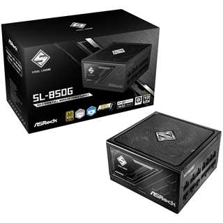 850W ASRock Steel Legend SL-850G 850W ATX 80+ Gold black retail