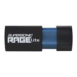STICK Patriot Supersonic Rage Lite 32 GB (schwarz/blau, USB-A 3.2 Gen 1)