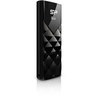 STICK Silicon Power USB-Stick 8GB USB2.0 U03 Black