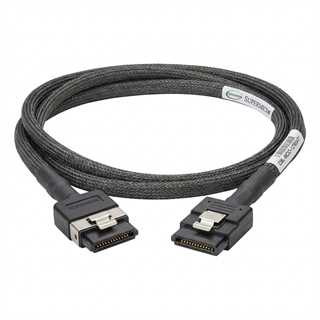 Supermicro MCIO x8 to SlimSAS x8,70CM,32AWG,85Ohm,RoHS