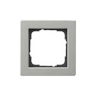 GIRA 021133 Abdeckrahmen 1f Gira E2 Edelstahl