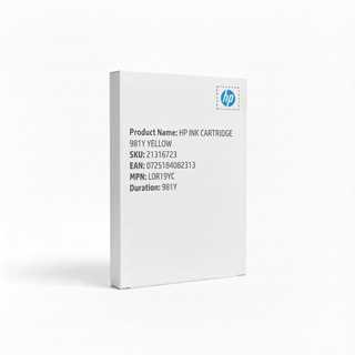 HP INK CARTRIDGE 981Y YELLOW
