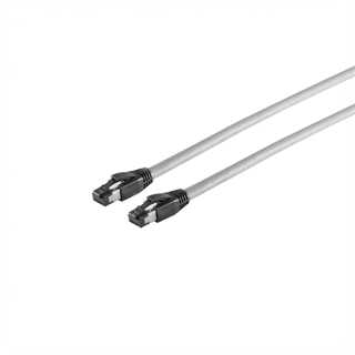 Captiva Kabel Patchkabel CAT 8 Kabel fr Netzwerk, LAN und Ethernet 5m grau
