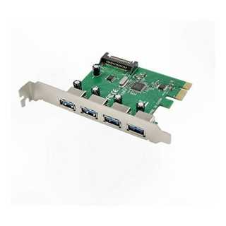 inateck USB 3.0 PCIe Karte 4 Anschlüsse 15 pin SATA