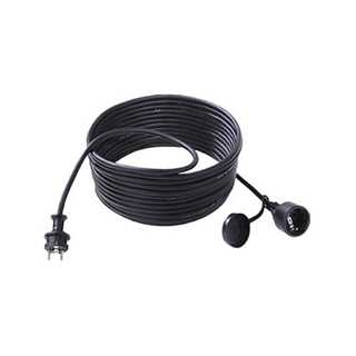 BACHMANN Extension 3G1,5mm sw 1m H07RN-F Gummi/Neopren Schutzkontakt