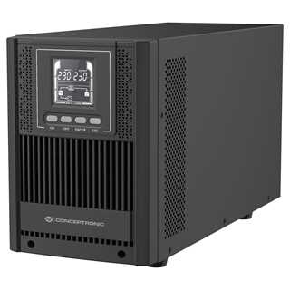 CONCEPTRONIC USV 2000VA/1800W/4xSchuko/USB/+ Online Tower sw
