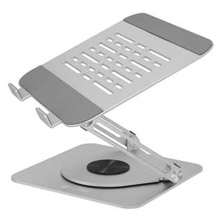 BOX Höhenverstellbarer und rotierender Notebookhalter für Notebooks bis 17