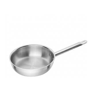 Pro Bratpfanne 18/10 Edelstahl silber 24 cm