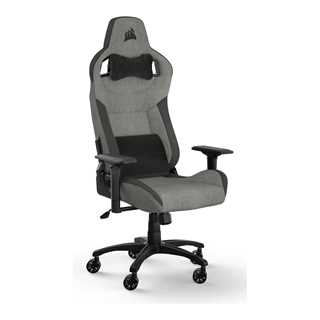 Corsair T3 Rush Gaming-Stuhl (grau/anthrazit, mit Stoffbezug (2023))