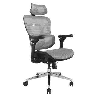 Equip Ergonomischer Bürostuhl+Kopf/Armstützen grau lite Retail