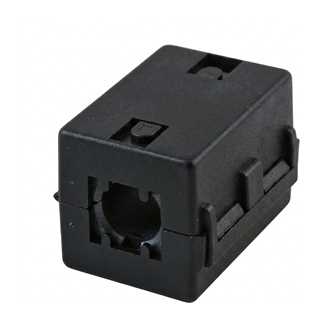 EFB Ferrit-Ringkern 10,0mm, schwarz, eckig