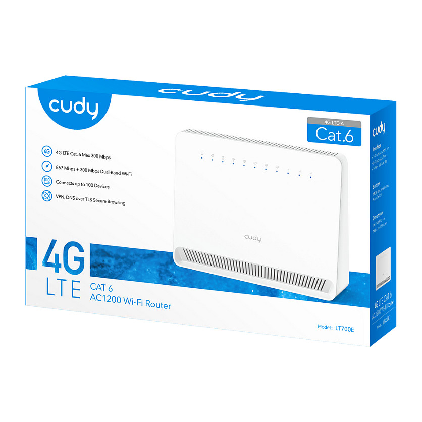 Cudy LT500 4G LTE AC1200 Dual Band Wi-Fi Router - Vásárlás - Pécsi PC Cudy LT500 4G LTE AC1200 Dual Band Wi-Fi Router - Vásárlás - Pécsi PC