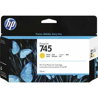 HP 745 Tintenpatrone gelb 130ml