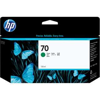 HP 70 original Ink cartridge C9457A green standard capacity 130ml 1-pack with Vivera Ink cartridge