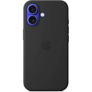 APPLE iPhone 16 Silicone Case with MagSafe - Black