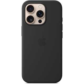 APPLE iPhone 16 Pro Silicone Case with MagSafe - Black